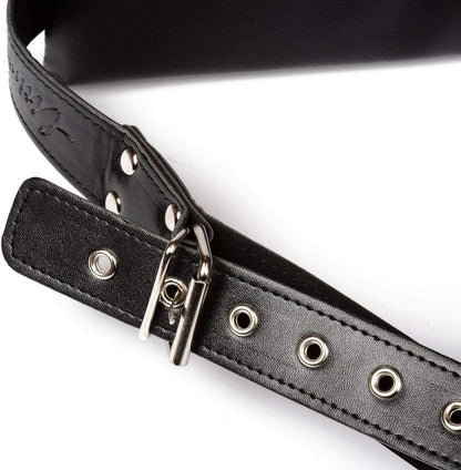 M-Shape Leg Spreader Restraint – Soft, Durable PU Leather BDSM Toy for Beginners & Advanced - image 5