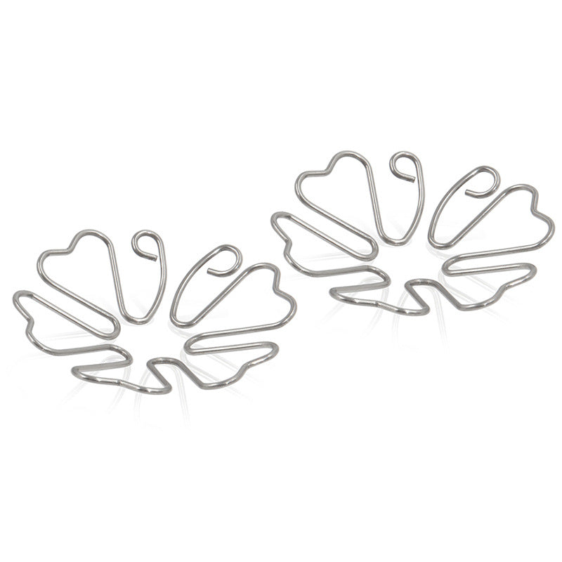 Four-leaf Lucky Clover Nipple Clamps - image 2