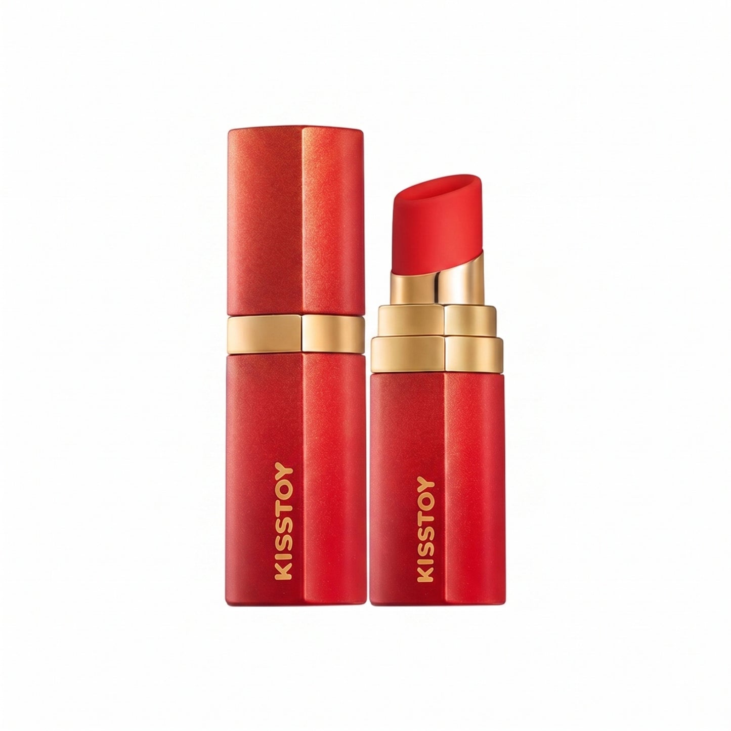 BOBO Kiss Mini Lipstick Vibrator - Red - image 6