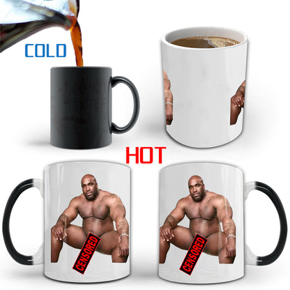 Barry Wood Sitting On Bed Meme Mug - image 1