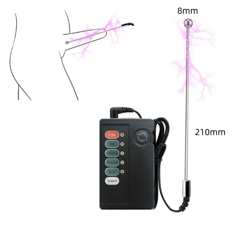 Electro-Sex Ribbed Urethra Sound Probe - Style 4 - image 8