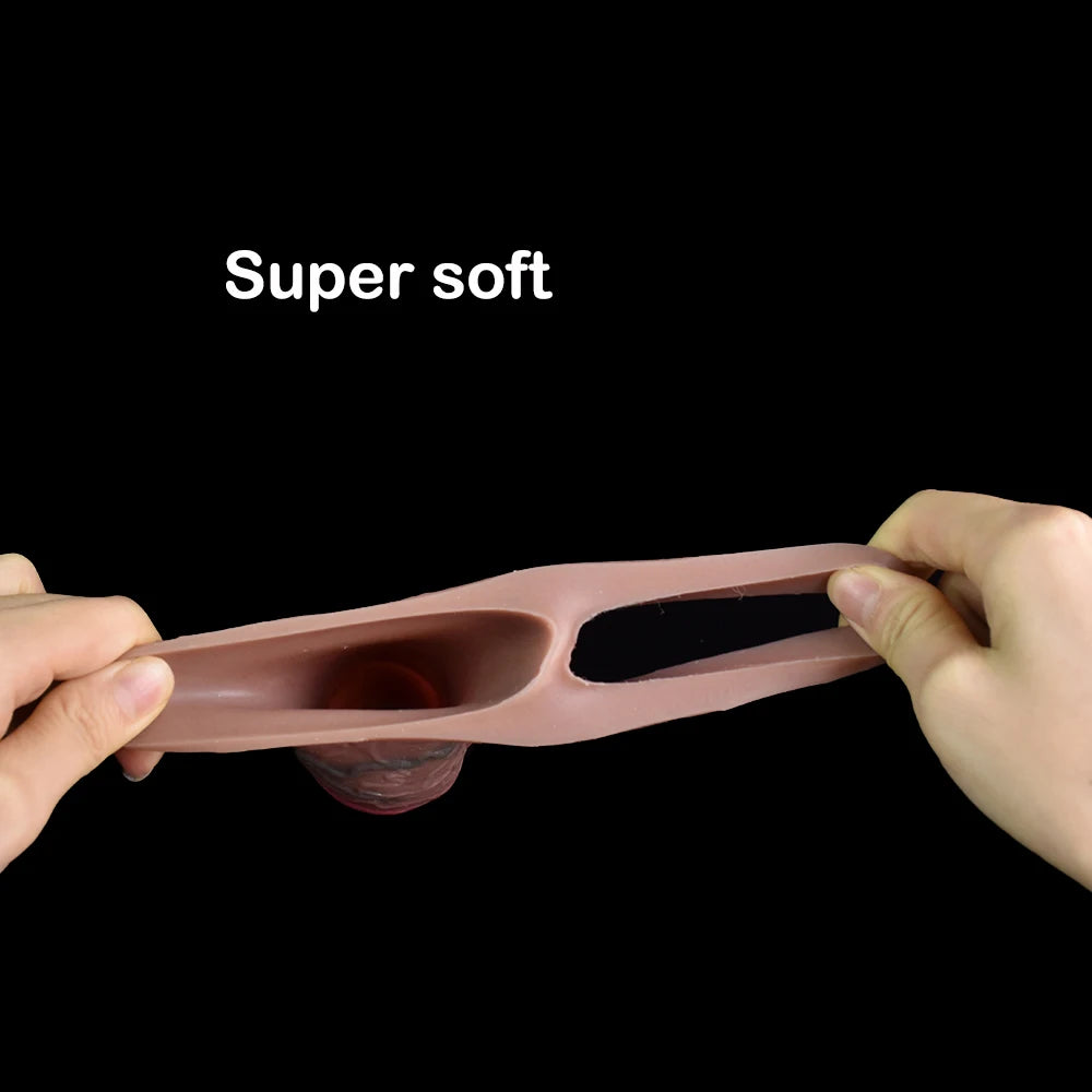 Open-ended Realistic Penis Sleeve - image 0