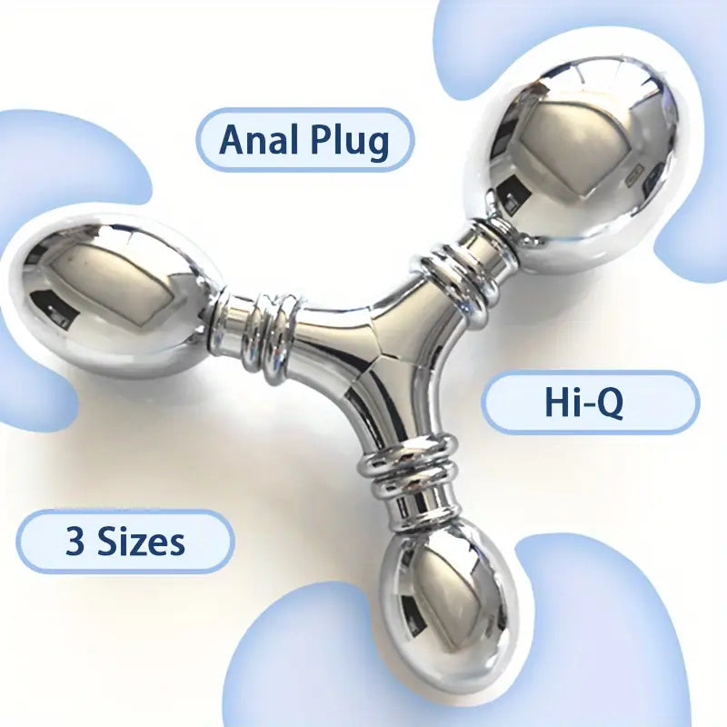 Tri-Ball G-Spot Anal Plug - image 2
