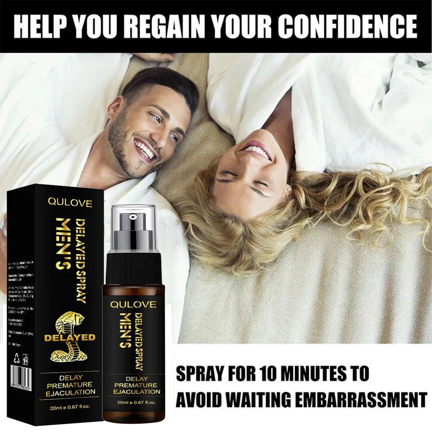 Sex Delay Spray for Men Anti Premature Ejaculation - image 3