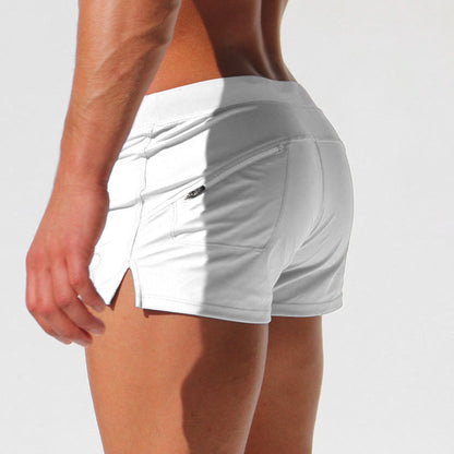 Square Cut Swim Trunks Men Underwear - White - XXL - image 8