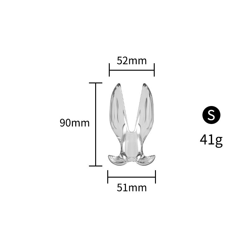 Expanding Tunnel Plug - Clear - S - image 2