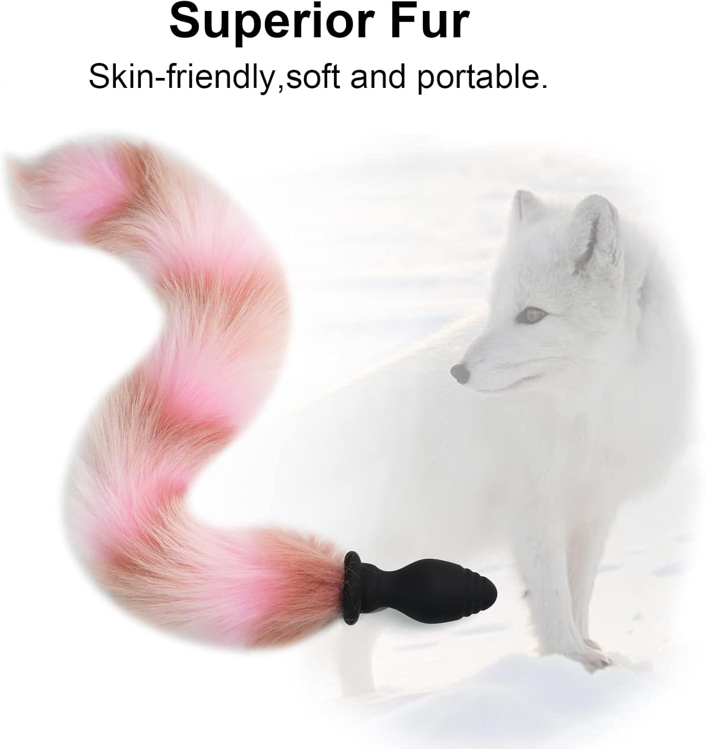 Multicolor Fox Tail Light Up Butt Plug - image 4
