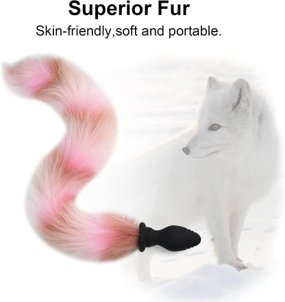 Multicolor Fox Tail Light Up Butt Plug - image 4