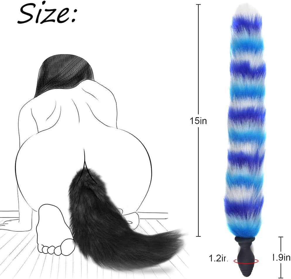 Multicolor Fox Tail Light Up Butt Plug - image 18