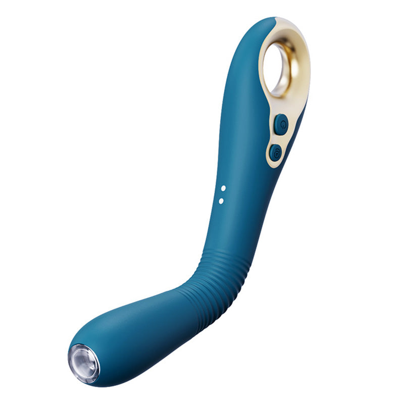 Endoscopic Vibrator Wand - Dark Blue - image 4