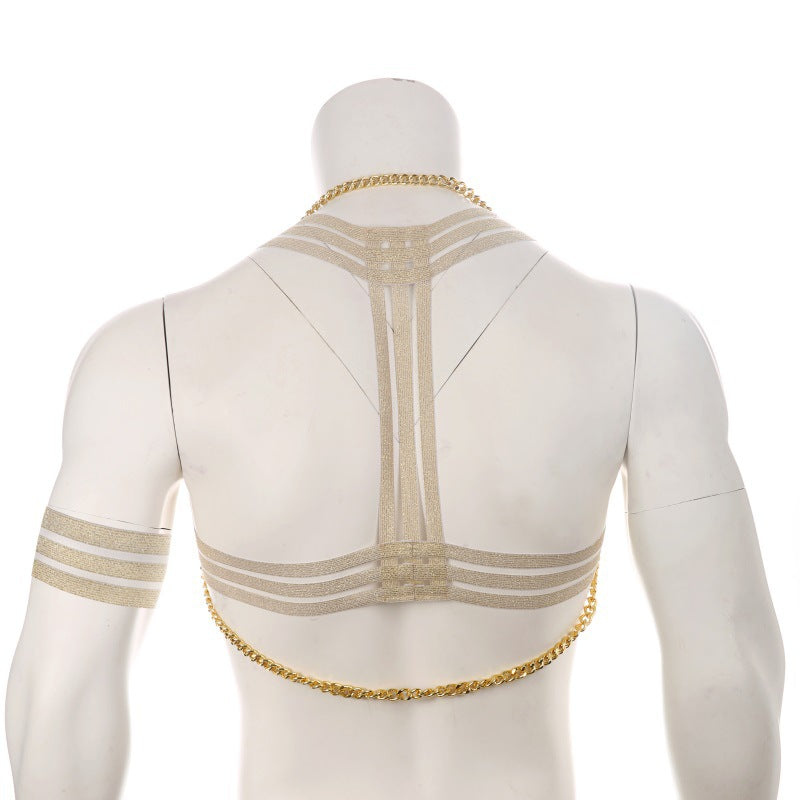 Chain & Elastic Men's Harness - image 4