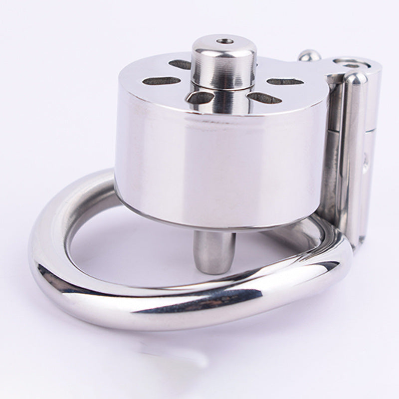 Chastity Cage with Leather Belt - image 3