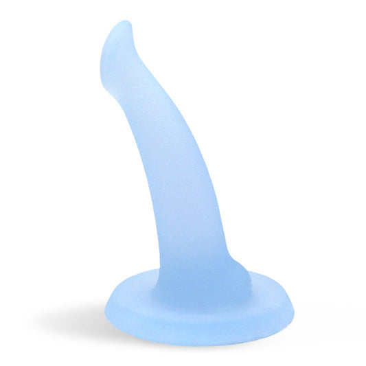 Elephant Trunk Suction Dildo - Sky Blue - image 1