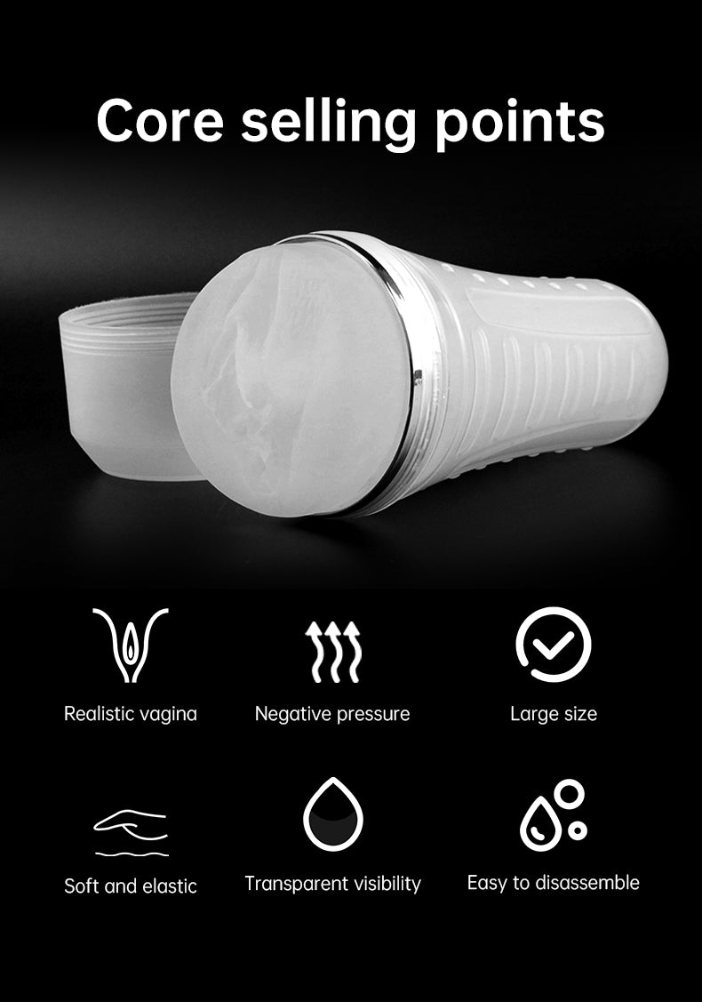 Realistic Suction Masturbator - image 8