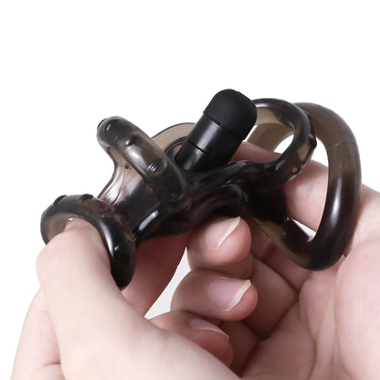 Vibrating Cock Ring - Sex Penis Enhancer - image 4