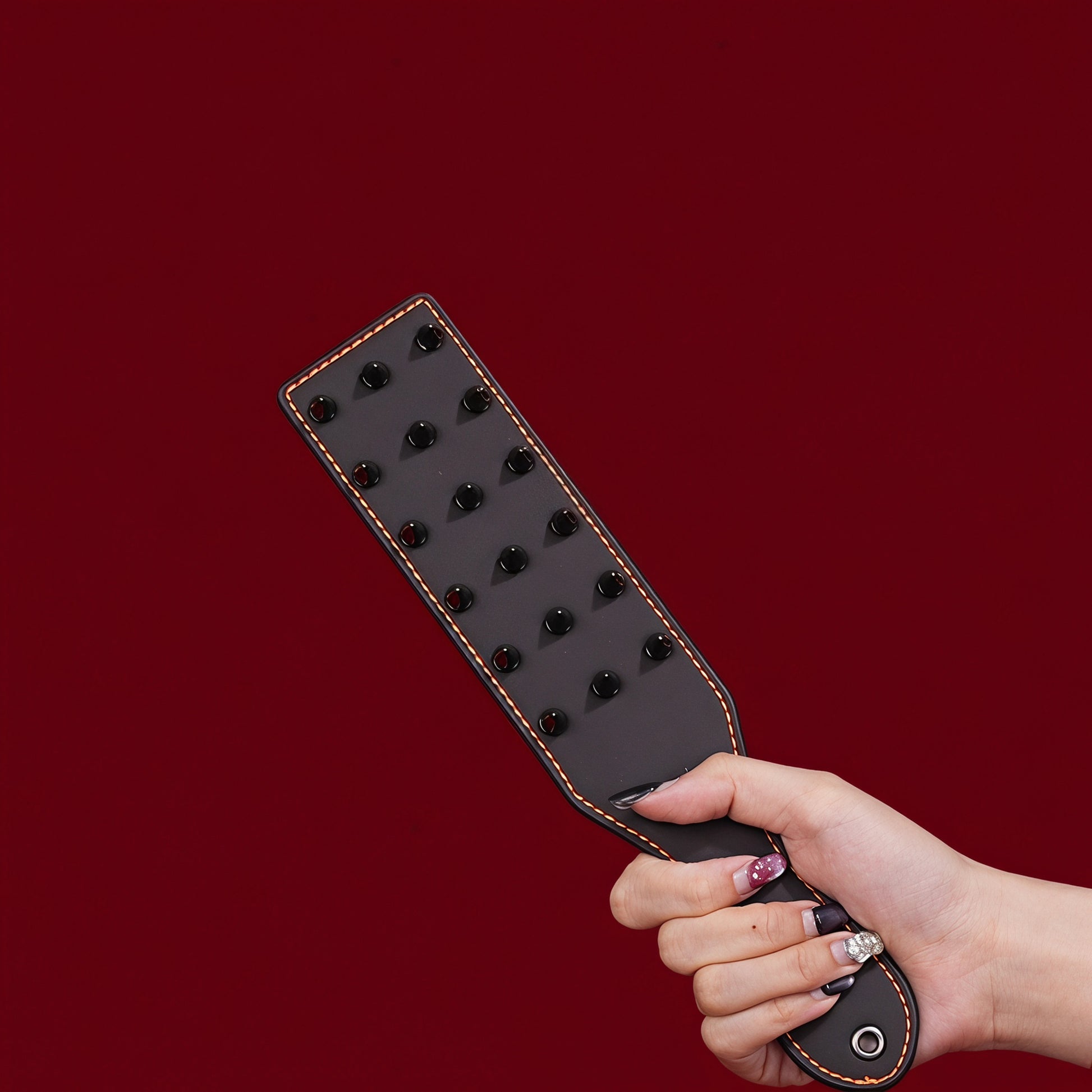 Color-Changing Studded Leather Paddle - Regular - image 0