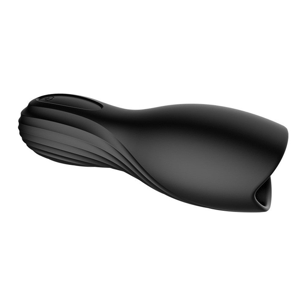Vibrating Cock Ring Glan Ring Penis Training 10 Modes Men Masturbator - image 4