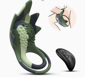 Starfish Vibrating Cock Ring – 360° Stimulation for Couples - Multicolor - image 9