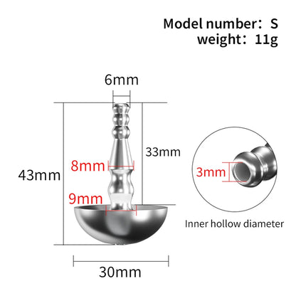 Stainless Steel Hollow Urethral Plug - S - image 3