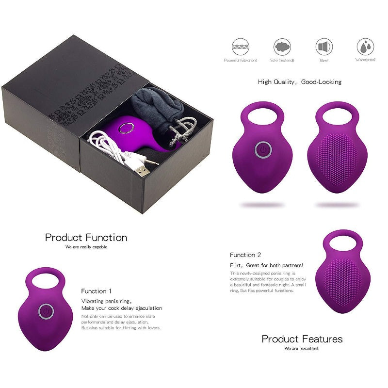 10 Speeds Vibrator With Ring - image 5