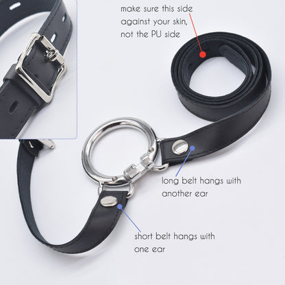 Bondage Cock Cage with Male Chastity Belt - image 1