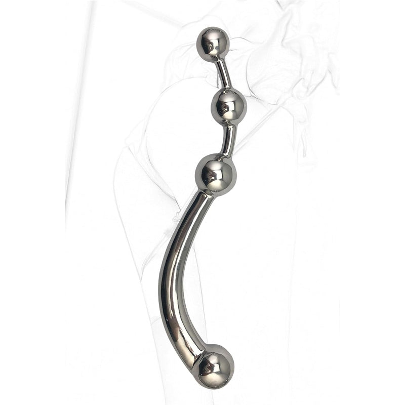 4 Anal Balls Stainless Steel Anal Metal Butt Plug - image 4