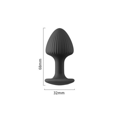 Anal Training Kit Butt Plugs - Black - M - image 7