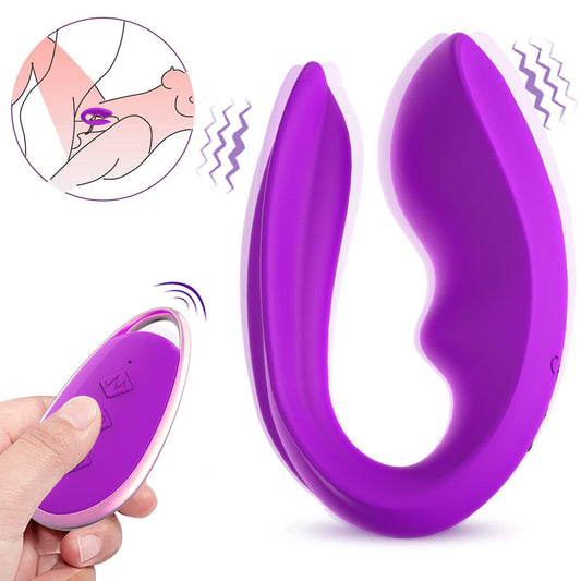 Double Motor Vibrator for Intense Dual Stimulation – Remote-Controlled & Waterproof - image 0