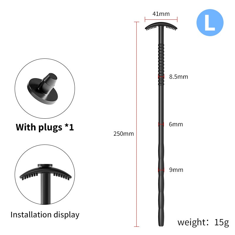 Silicone Urethral Exploration Plug - B style L - image 3