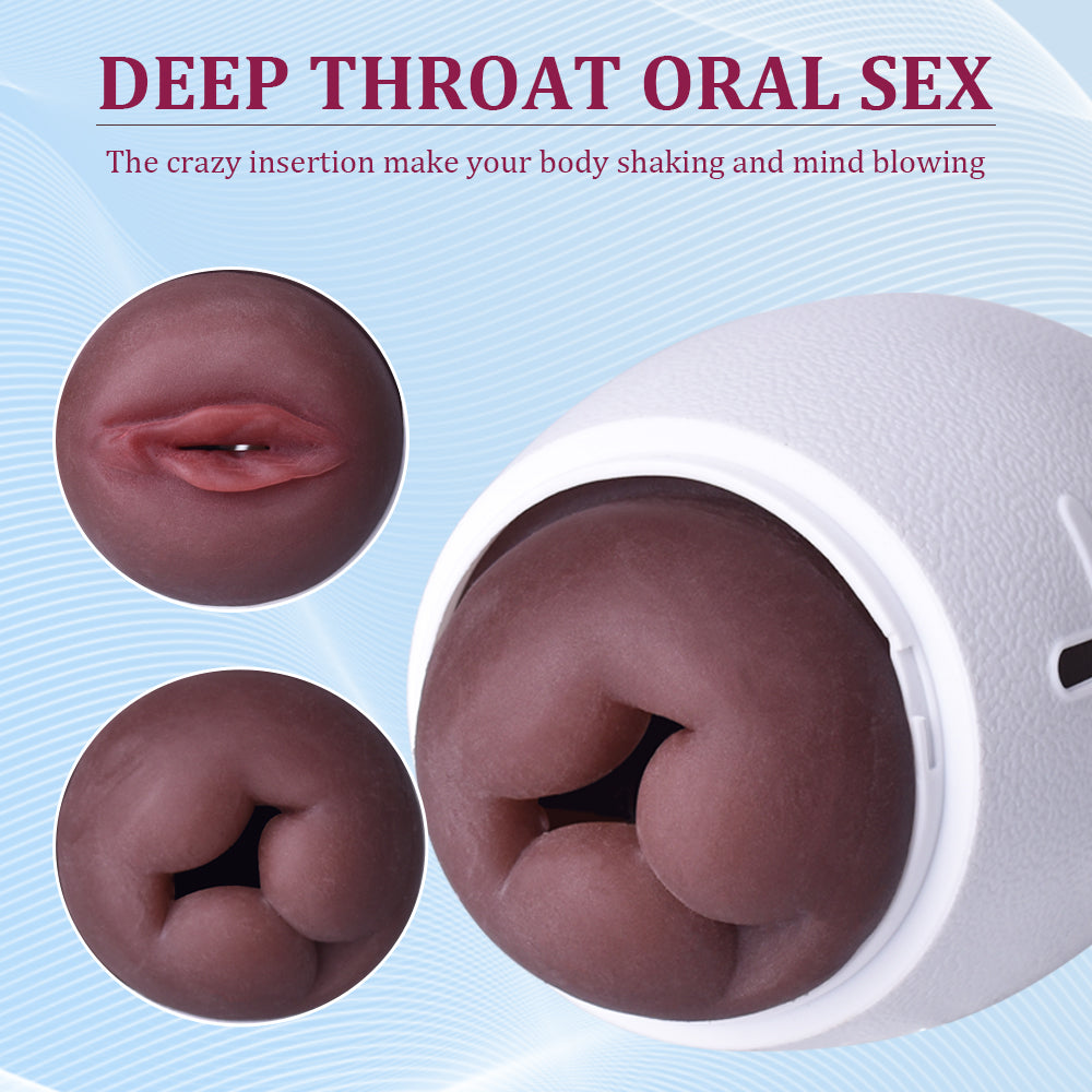 Football-Shaped Realistic Masturbator – Dual Ends for Versatile Stimulation - image 6