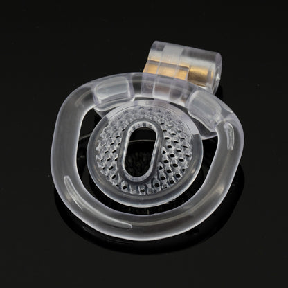 CB Sissy Chastity Cage with 4 Rings - F - negative - image 8