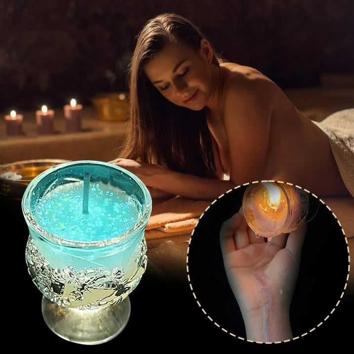 Low Temperature Candles Wine Cup Shaped In The Dark Scented - image 2