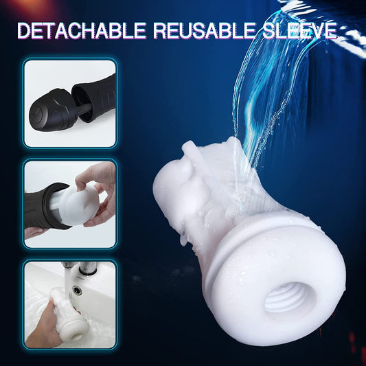 Automatic Vibration & Sucking Male Masturbator  - image 0