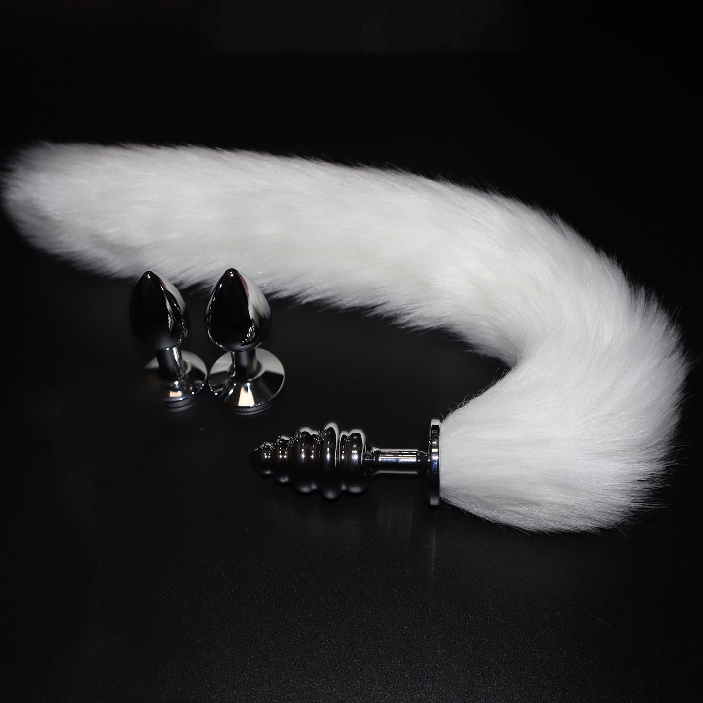 Sexy Fox Tail Butt Plug - White - image 5