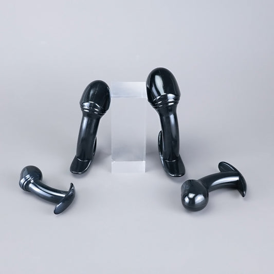 4-Piece TPE Anal Plug Set - image 0