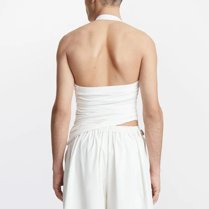 Men's Knit Halter Tank Top - image 2