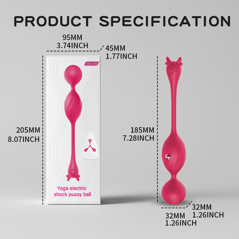 Remote Vibrating Kegel Balls for Women - Pink - image 10