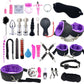 Bdsm Bed Straps Restraints Sex  30 Pcs Set - Purple - image 1