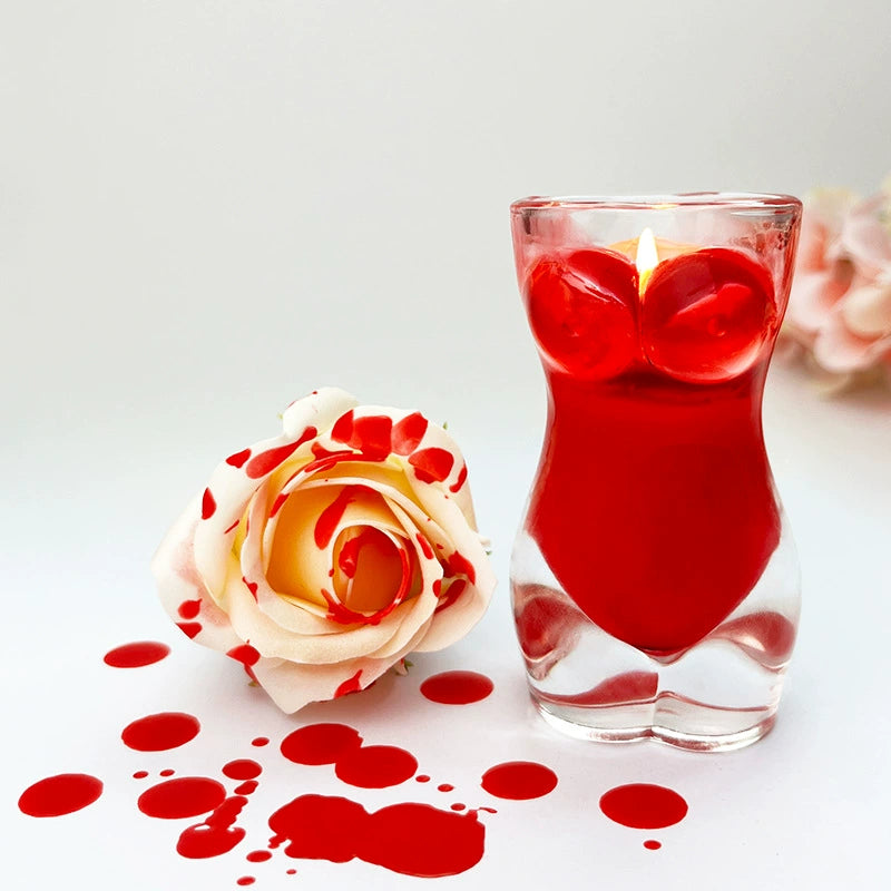 Low-temperature Natural Soy Wax Candles - Red - image 6