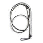 Obey's BDSM Flogger Whisper - White & Black - image 3