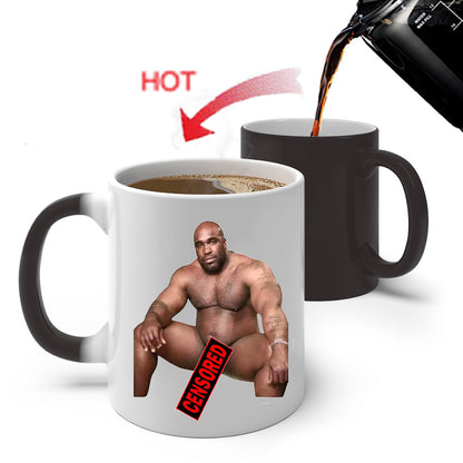 Barry Wood Sitting On Bed Meme Mug - A - 400ml - image 0