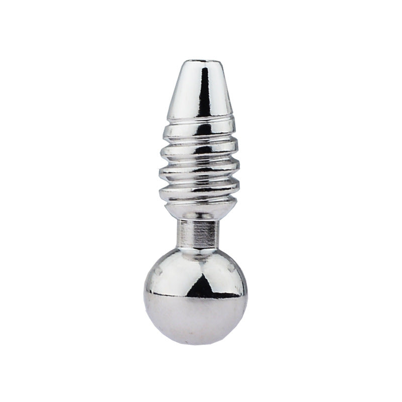 Stainless Steel Urethral Sound Penis Plug - L - image 2