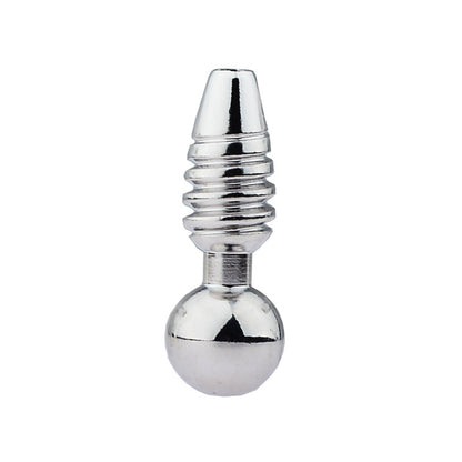 Stainless Steel Urethral Sound Penis Plug - L - image 2