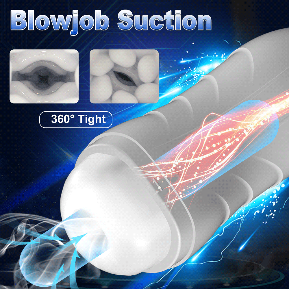 Sucking Blowjob Machine / Vibration Masturbation Cup for Male - image 5