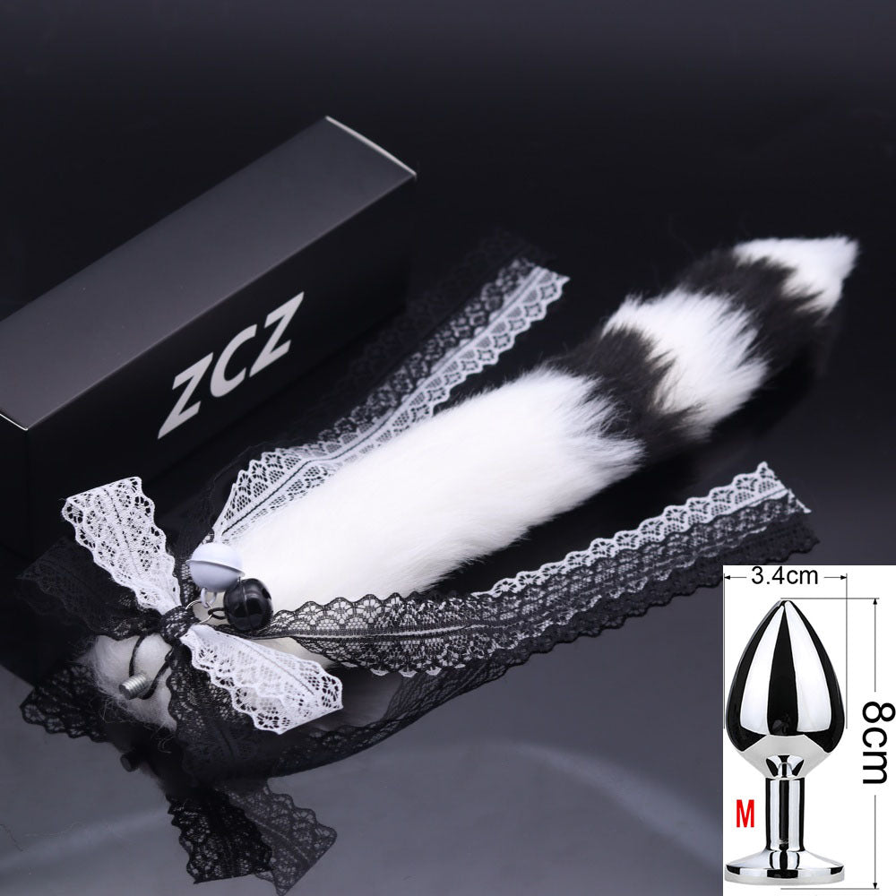 15.7'' Playful Tail Butt Plug With Ribbon Accent - F - image 2