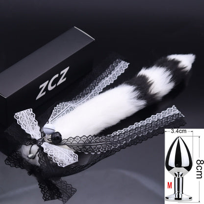 15.7'' Playful Tail Butt Plug With Ribbon Accent - F - image 2