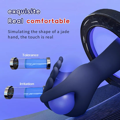 Rechargeable 10-Speed Male Vibrator with Magnetic Charge - image 2