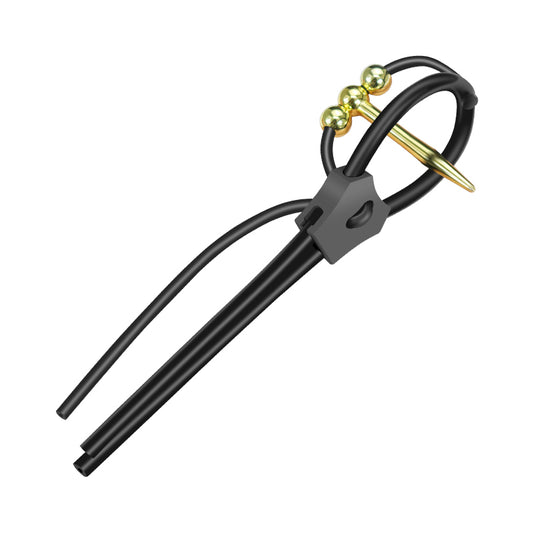 Stainless Steel Urethral Plug with Conductive Silicone Ring - image 1