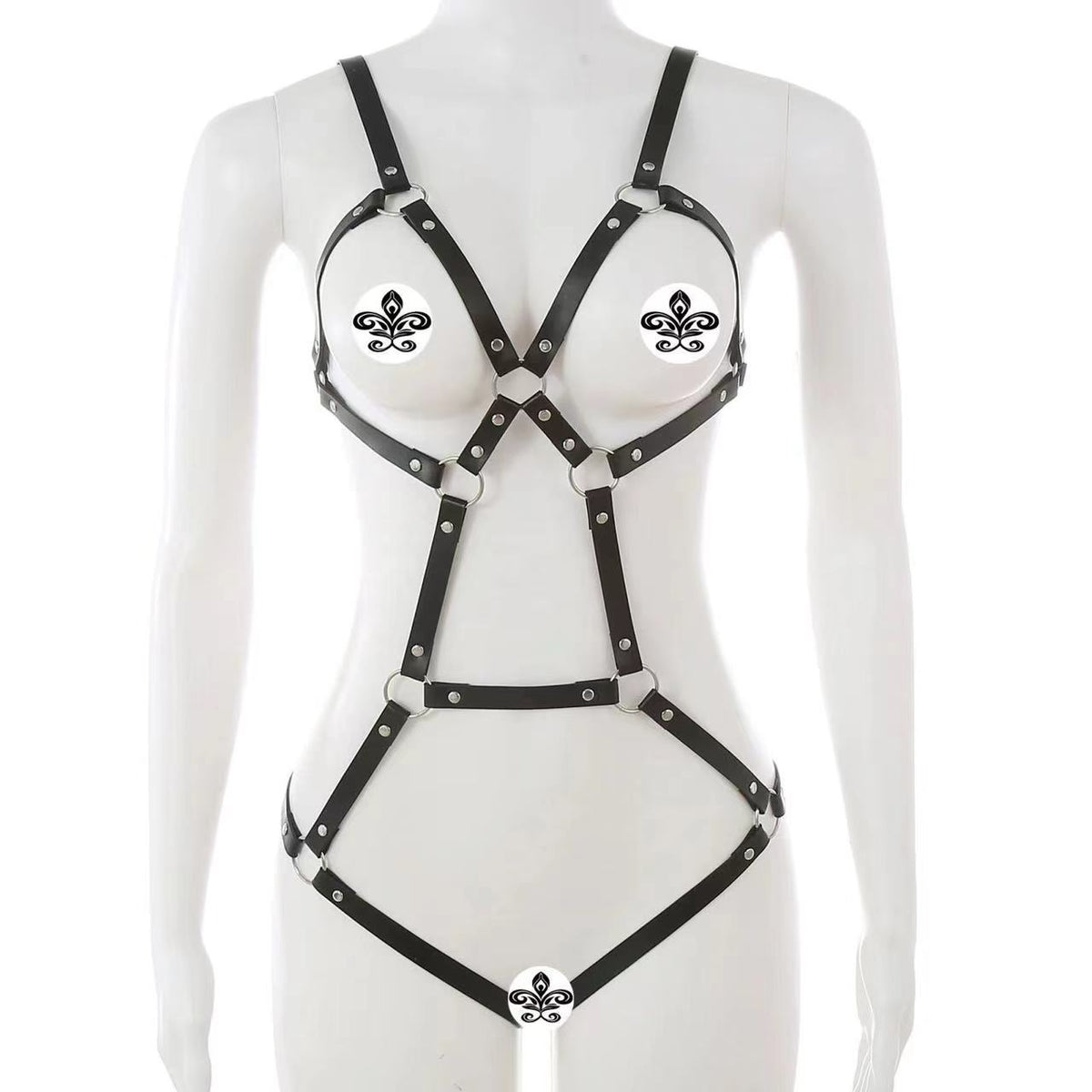 Punk Provocateur Adjustable Bondage Harness  - A - image 6
