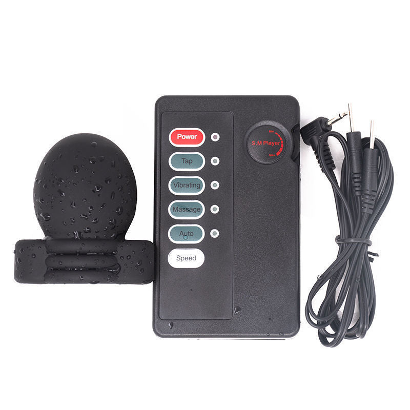 E-stim Penis Glan Trainer - Black - image 3